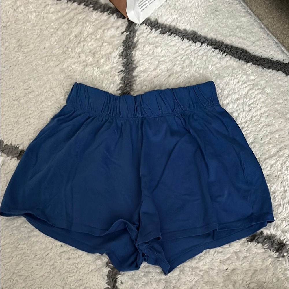 Wild Fable Blue Shorts with Elastic Waistband